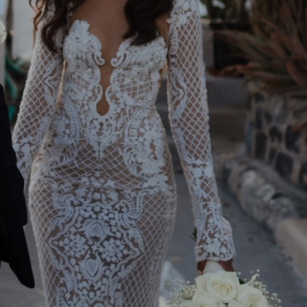 Berta Bridal wedding gown.
